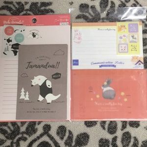 Cute Stationary Letter Set Bundle